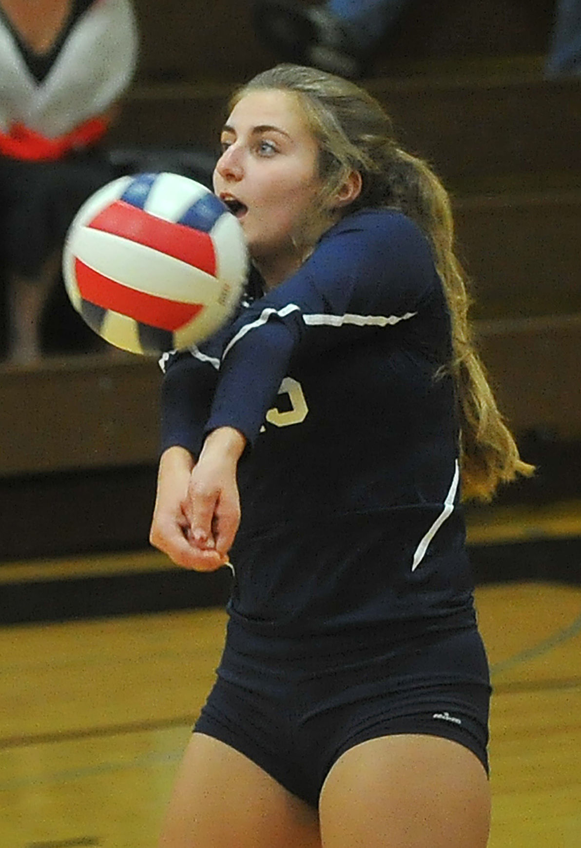 Riverdale vs Bureau Valley Class 2A regional final volleyball.